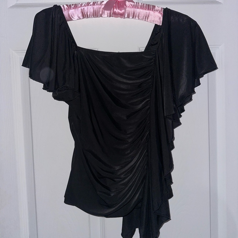 90’s draped asymmetrical top